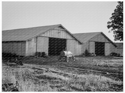 Aldridge Plantation Tractor Garage Leland Mississippi 1937 - Available at KNOWOL