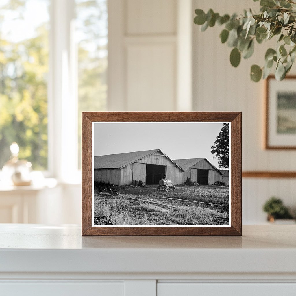 Aldridge Plantation Tractor Garage Leland Mississippi 1937 - Available at KNOWOL