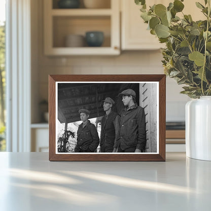 Alfred Atkinson and Sons in 1936 Iowa Family Life - Available at KNOWOL