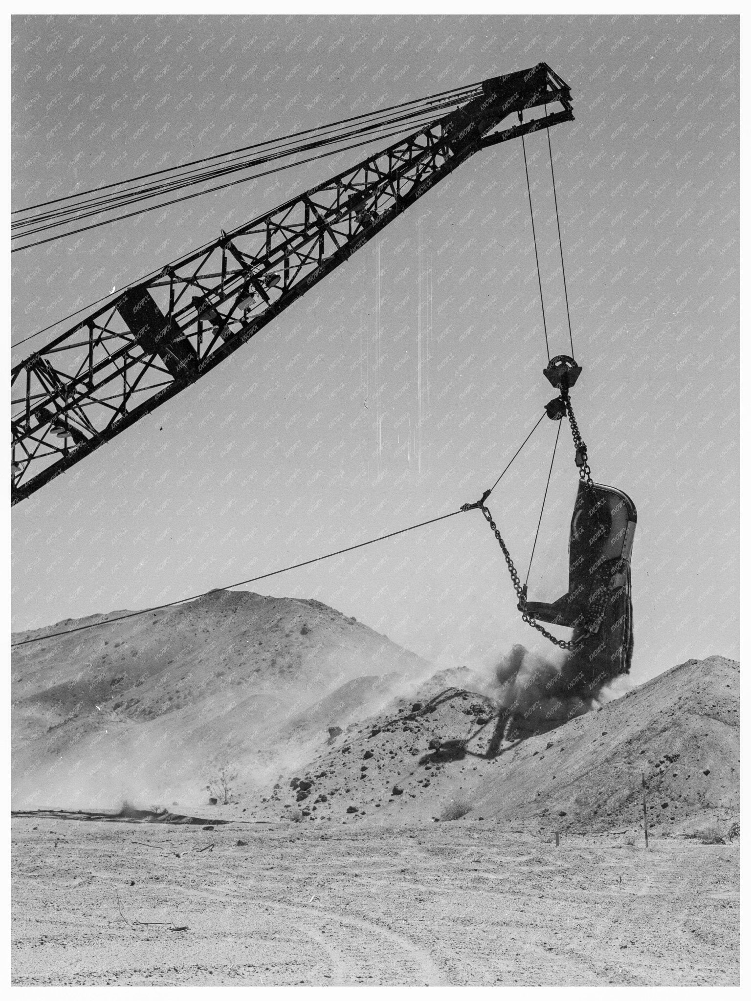 All - American Canal Construction Imperial County 1938 - Available at KNOWOL