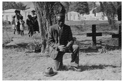 All Saints Day Prayer in New Roads Louisiana 1938 - Available at KNOWOL