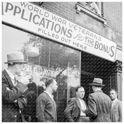 American Legion Post 868 Lower East Side NYC 1936 Image - Available at KNOWOL