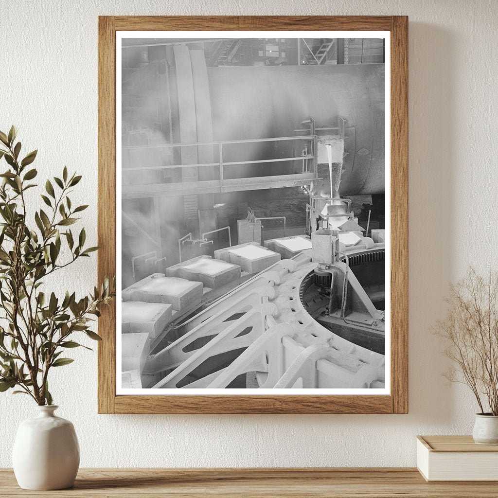 Anaconda Smelter Copper Anode Casting September 1942 - Available at KNOWOL