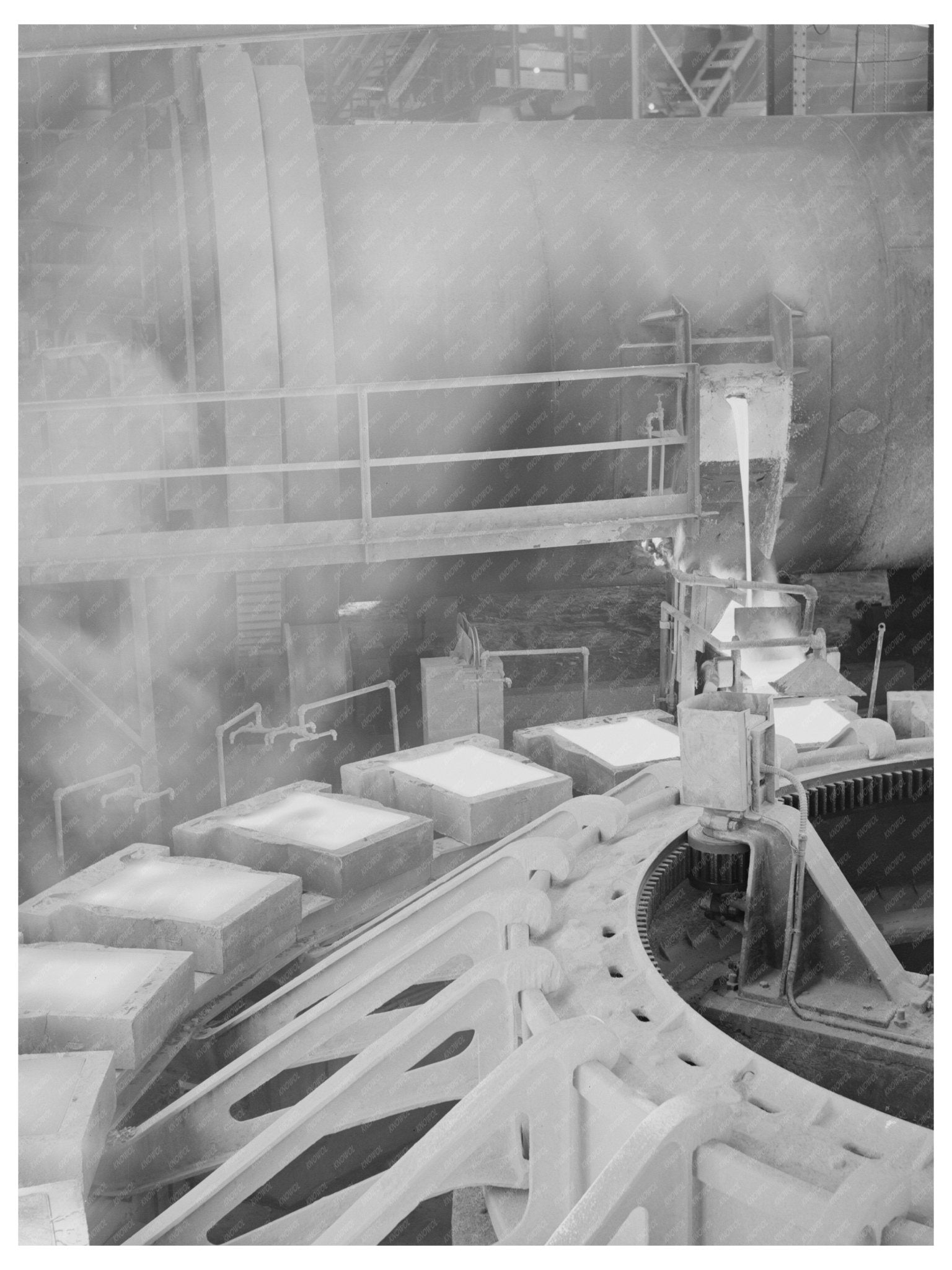 Anaconda Smelter Copper Anode Casting September 1942 - Available at KNOWOL