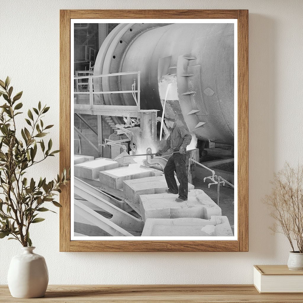 Anaconda Smelter Copper Anodes September 1942 - Available at KNOWOL