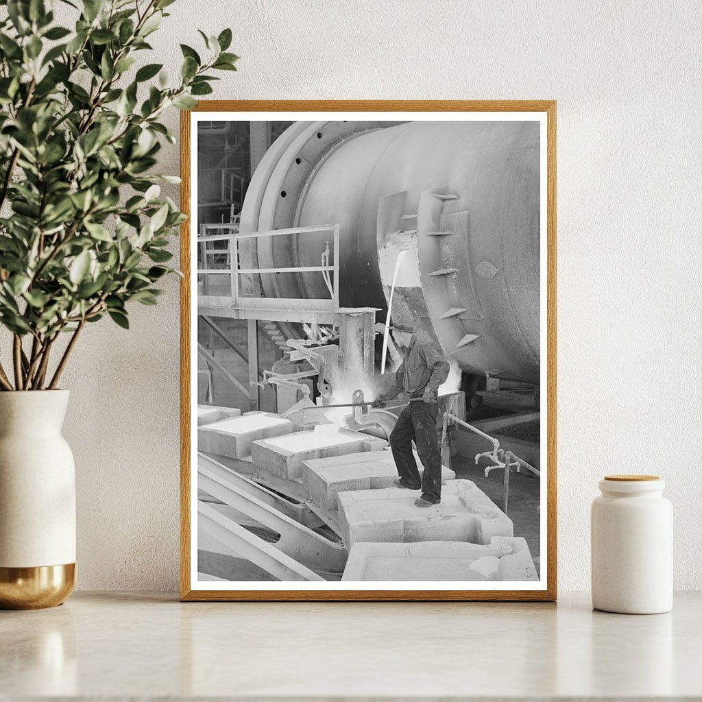 Anaconda Smelter Copper Anodes September 1942 - Available at KNOWOL