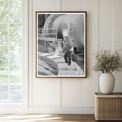 Anaconda Smelter Copper Anodes September 1942 - Available at KNOWOL