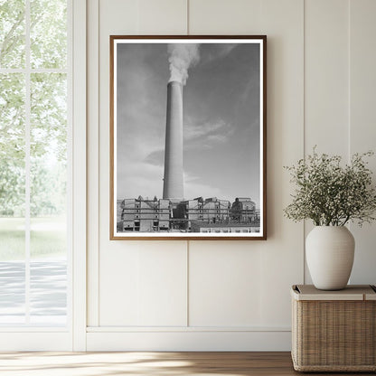 Anaconda Smelter with Tallest Smokestack 1942 - Available at KNOWOL
