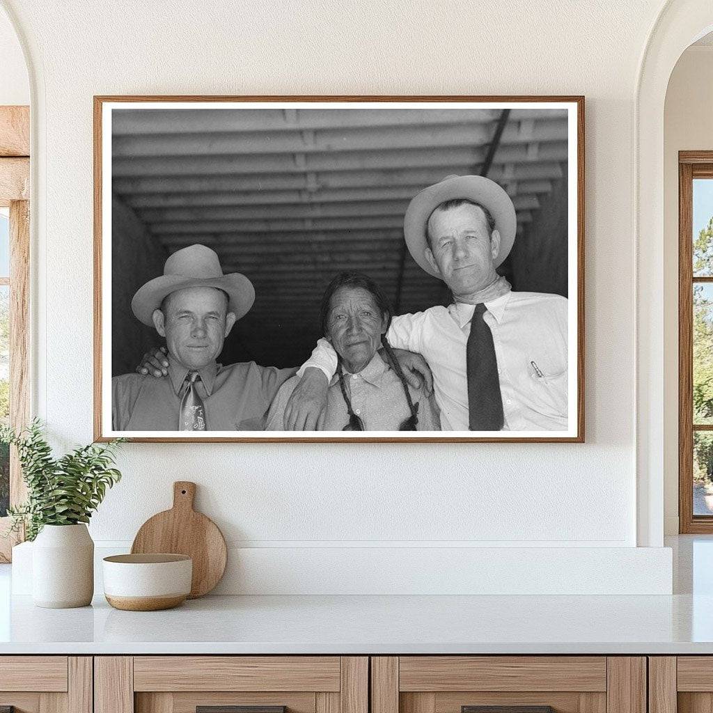 Anglo - American and Indigenous Gathering Taos 1940 - Available at KNOWOL