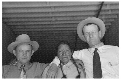 Anglo - American and Indigenous Gathering Taos 1940 - Available at KNOWOL