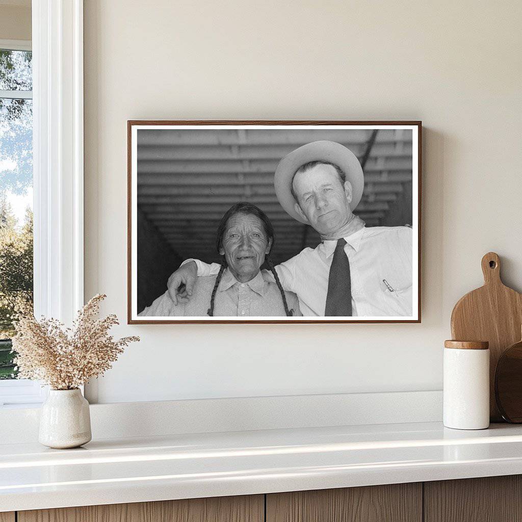 Anglo - American Native American Interaction Taos 1940 - Available at KNOWOL