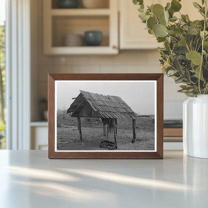 Animal Shelter at Sharecroppers Farm Pace Mississippi 1939 - Available at KNOWOL