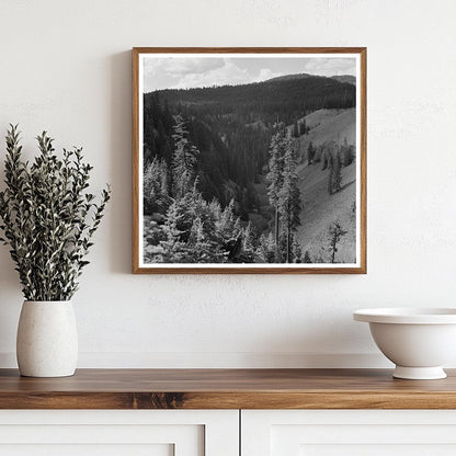 Annie Creek Canyon Crater Lake National Park 1942 - Available at KNOWOL