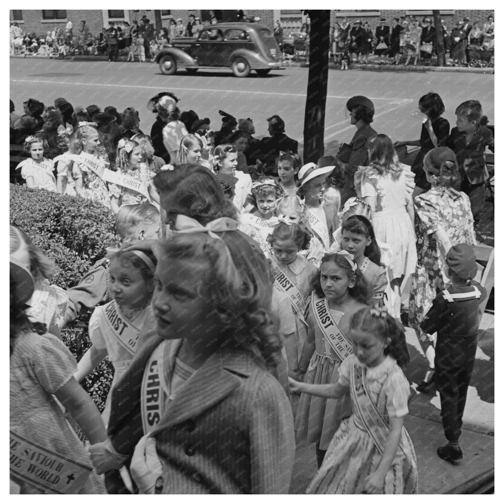 Anniversary Day Parade Brooklyn June 1944 - Available at KNOWOL