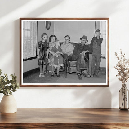 A.O. Ryland Family in Drought Affected North Dakota 1937 - Available at KNOWOL