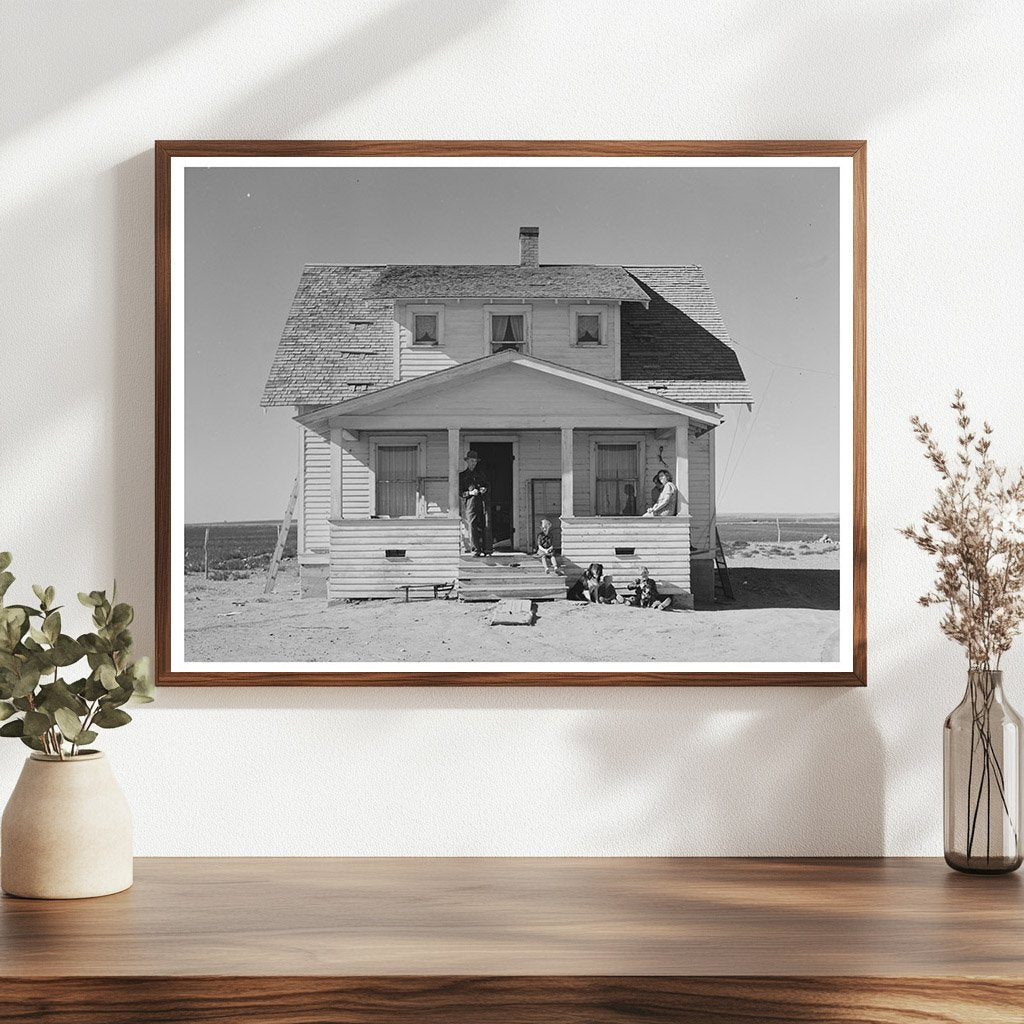 A.O. Ryland Home in North Dakota October 1937 - Available at KNOWOL