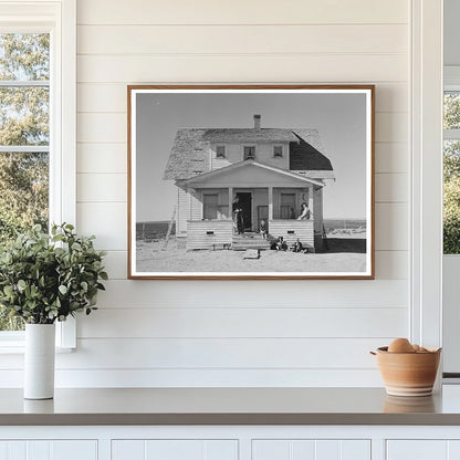 A.O. Ryland Home in North Dakota October 1937 - Available at KNOWOL