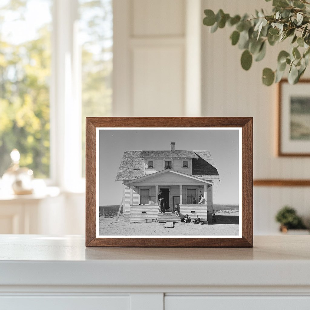 A.O. Ryland Home in North Dakota October 1937 - Available at KNOWOL