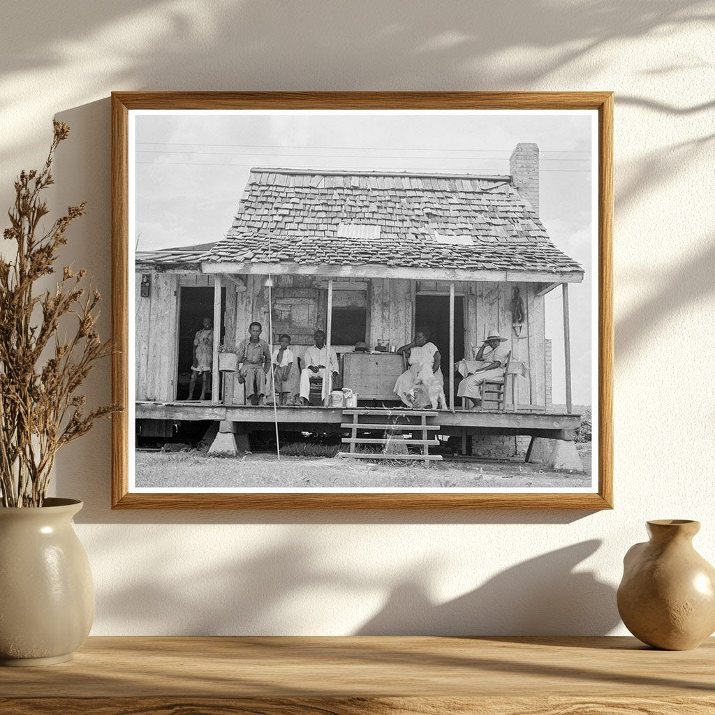 Arkansas Delta Plantation Summer Afternoon 1938 Image - Available at KNOWOL