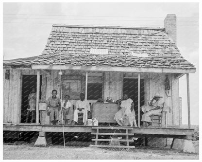 Arkansas Delta Plantation Summer Afternoon 1938 Image - Available at KNOWOL