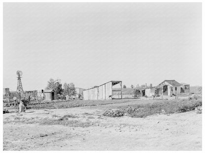 Arkansas Family Dairy Farm in California 1938 - Available at KNOWOL