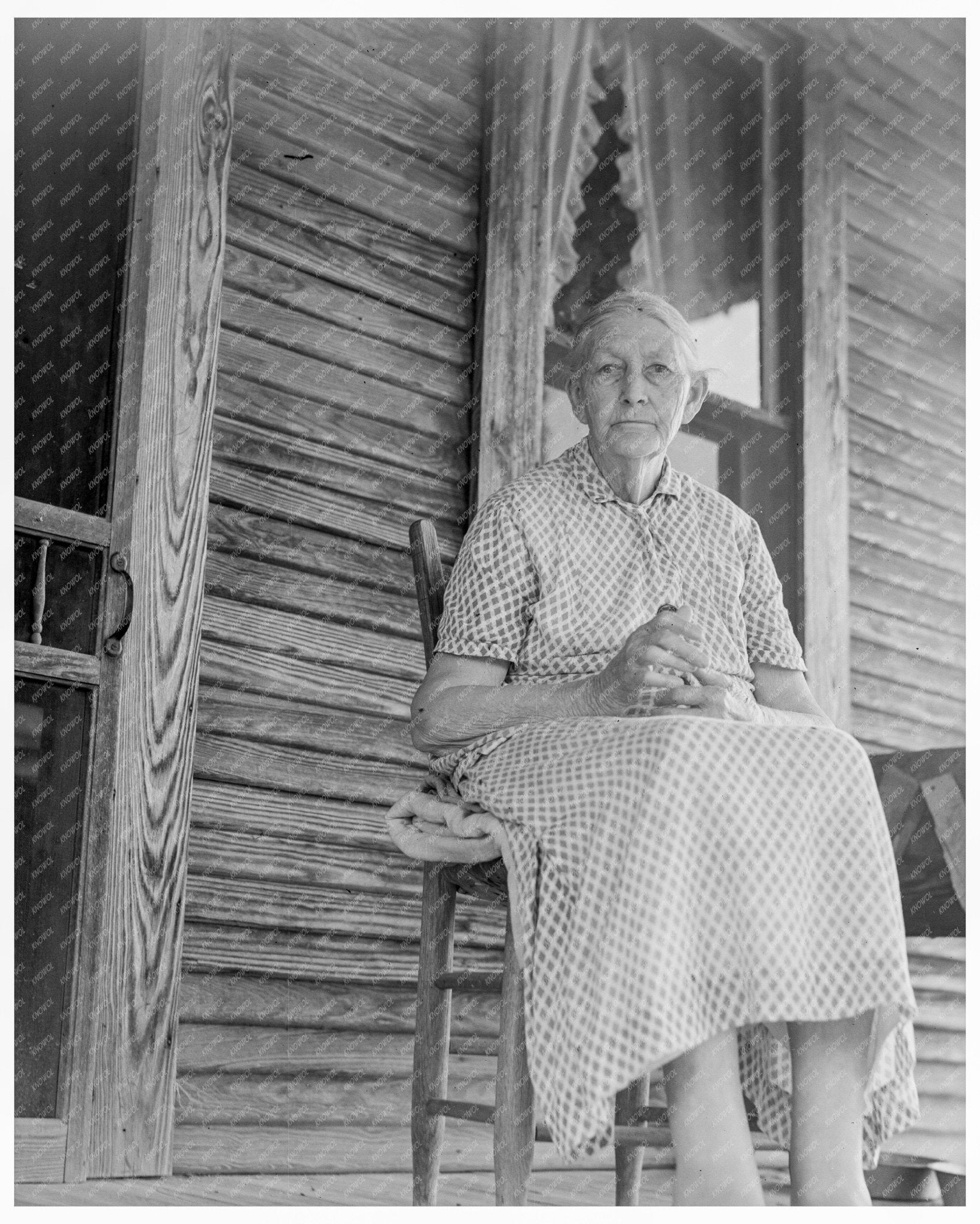 Arkansas Resident Reflects on Family Legacy and Agriculture in 1938 Photograph - Available at KNOWOL