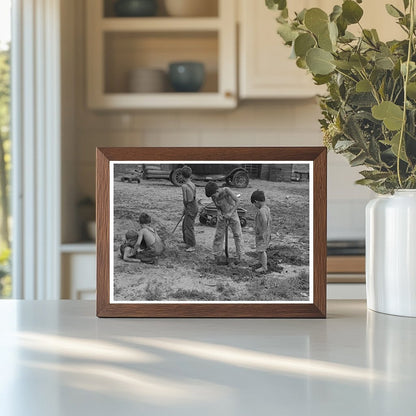 Art Simplots Children Black River Falls Wisconsin 1937 - Available at KNOWOL