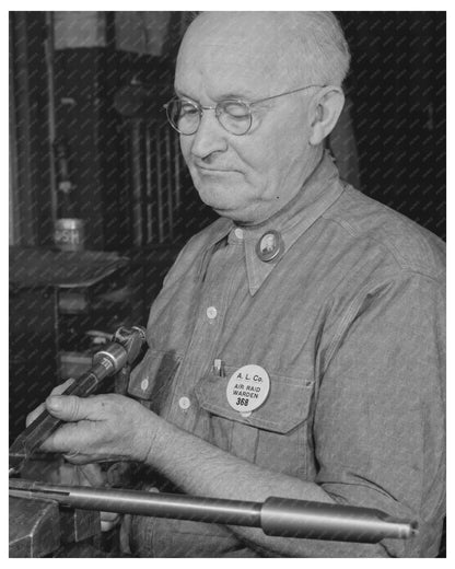 Arthur Hale Tool Maker at American Locomotive Company 1943 - Available at KNOWOL