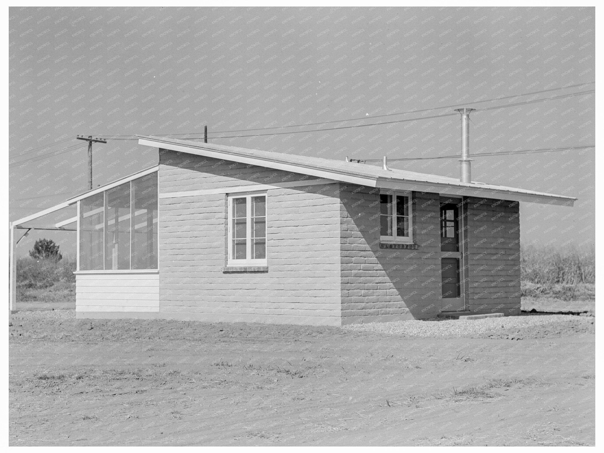 Arvin Camp House for Agricultural Laborers 1938 - Available at KNOWOL