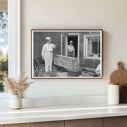 Auctioneer at Rural Sale Orth Minnesota 1937 - Available at KNOWOL