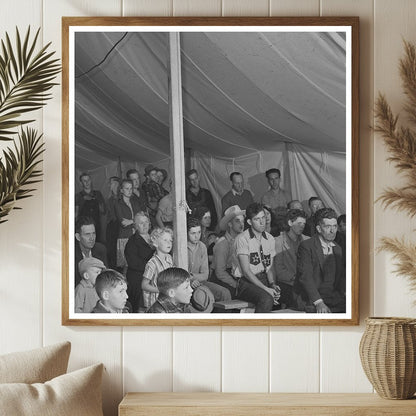 Audience at Amateur Night Odell Oregon 1941 - Available at KNOWOL