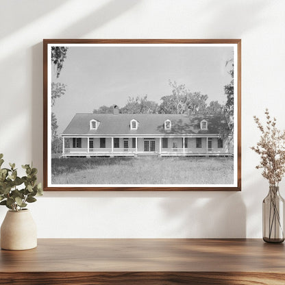 Avalon Plantation House Louisiana October 1938 - Available at KNOWOL