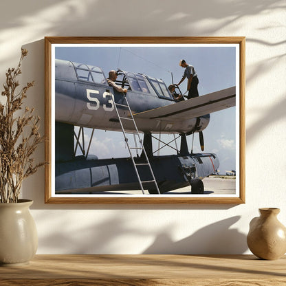 Aviation Cadets Training at Naval Air Base Corpus Christi 1942 - Available at KNOWOL