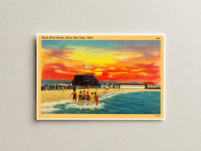 Great Salt Lake, UT: Black Rock Beach