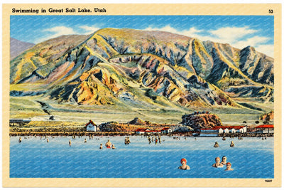 Great Salt Lake, UT: Swimming in Great Salt Lake