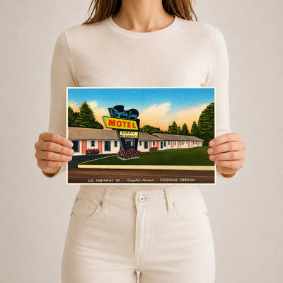 Coquille, OR: Myntle Lane Motel, U.S. Highway 101... Coquille's newest... Coquille