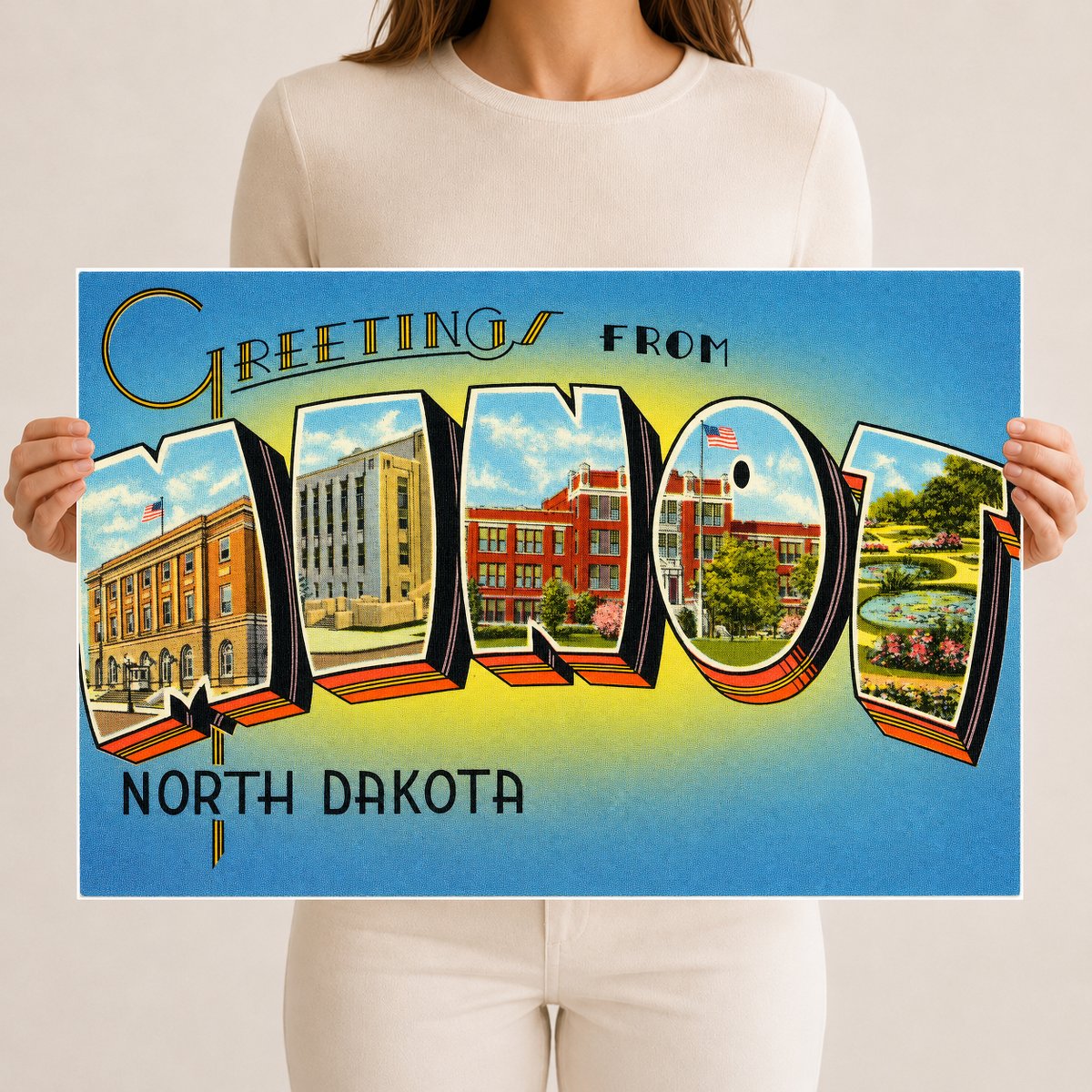 Minot, ND: Greetings from Minot