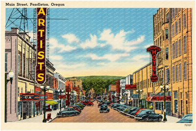Pendleton, OR: Main Street