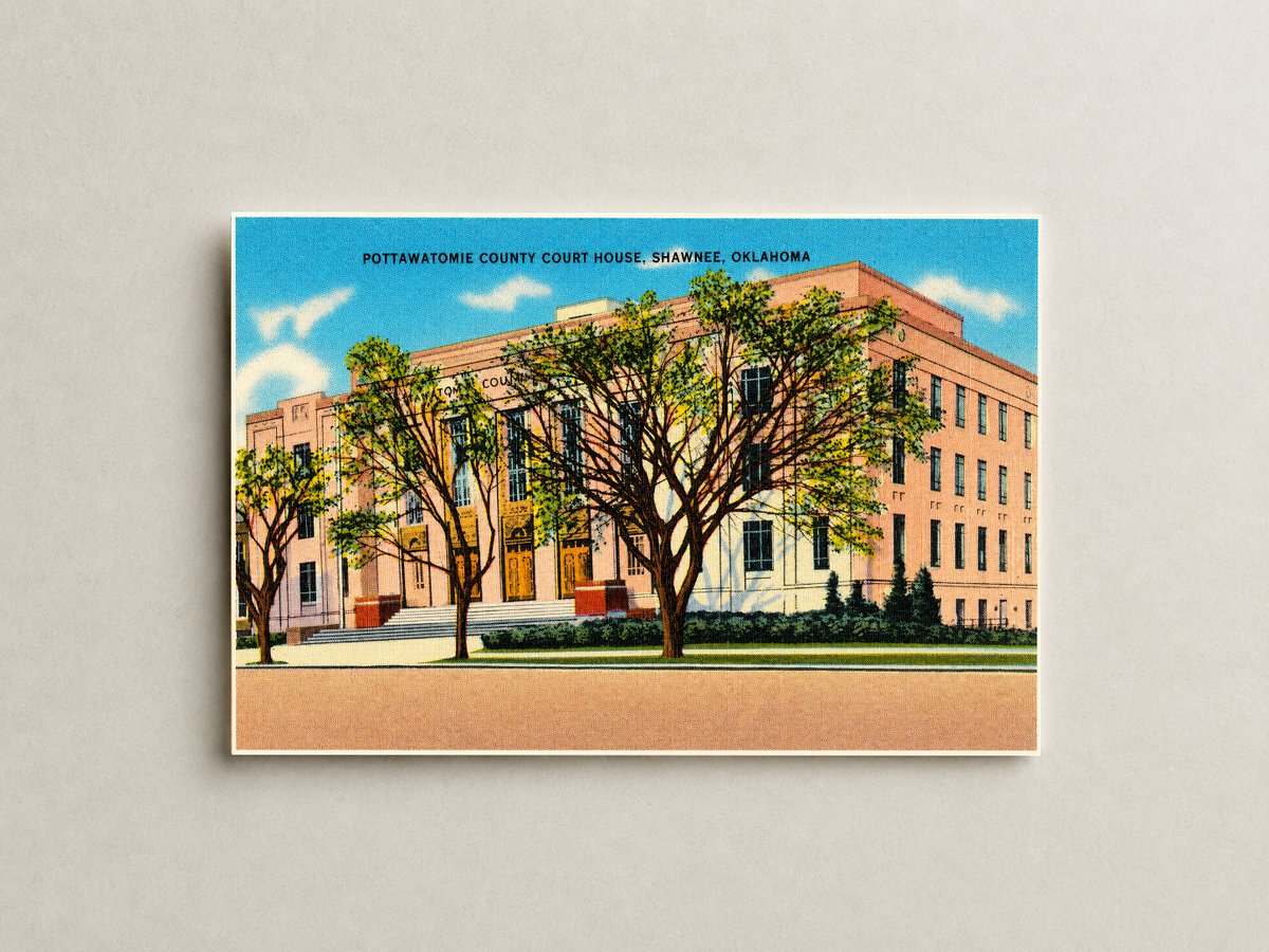 Shawnee, OK: Pottawatomie Country Court House