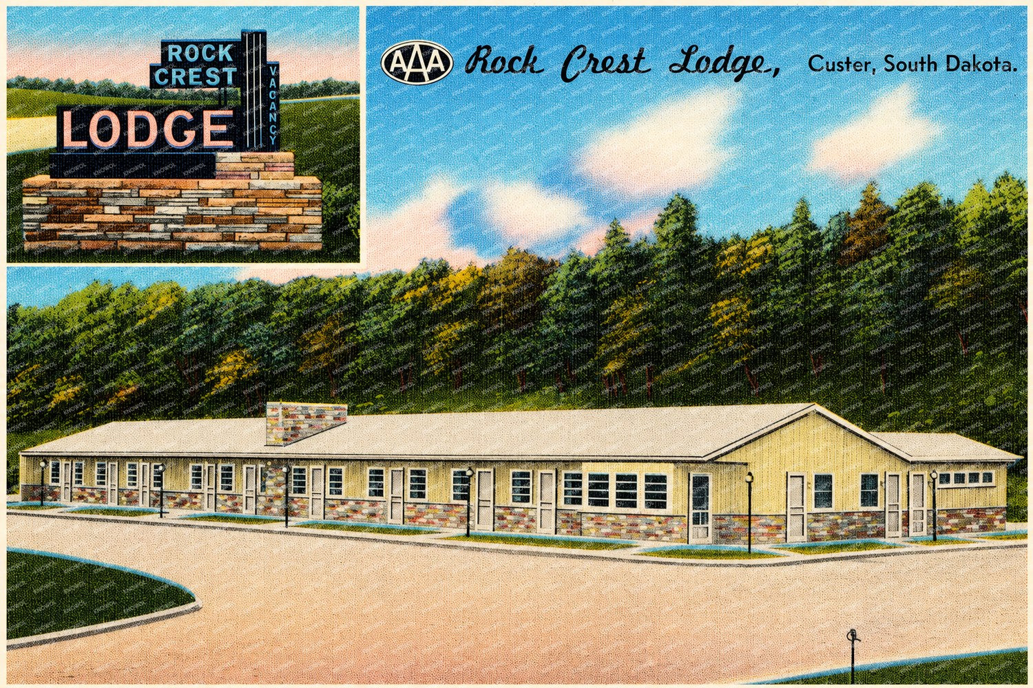 Custer, SD: Rock Chrest Lodge, Cruster