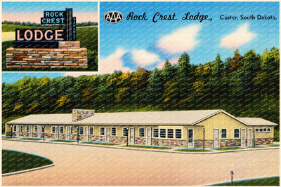 Custer, SD: Rock Chrest Lodge, Cruster