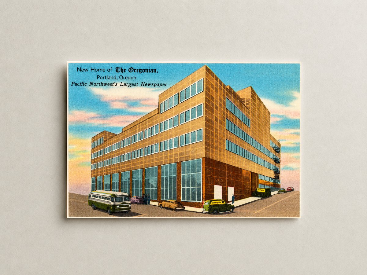 Portland, OR: New home of The Oregonian, Portland, Oregon, Pacific Northwest's largest newspaper