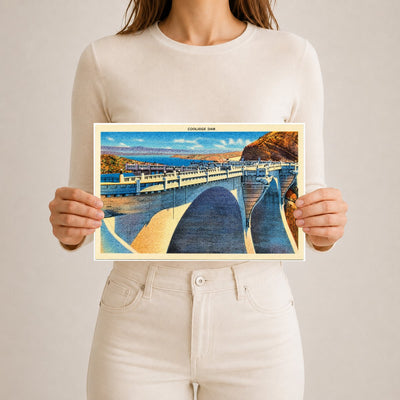 Coolidge Dam, AZ: Historic View