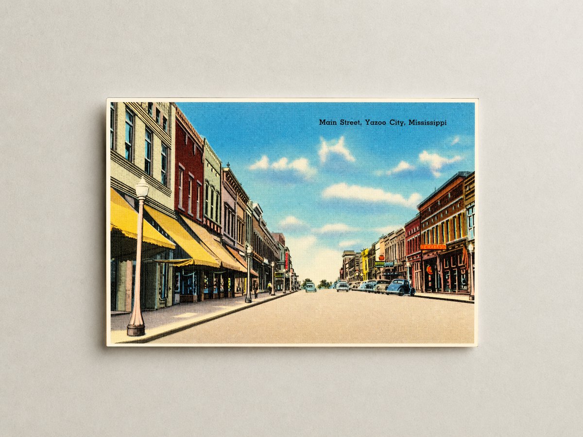 Yazoo City, MS: Main street