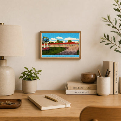 Wamego, KS: New Look Motel, U. S. Highways 40 and 24... Wamego
