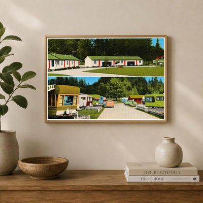 Bellingham, WA: Crest Haven Motel and Trailer Park, 2400 Samish Highway on 99 south