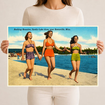 Sardis Lake, MS: Bathing beauties, Sardis Lake area, near Batesville