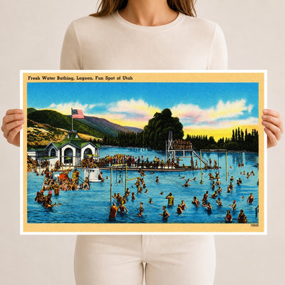 Salt Lake City, UT: Fresh water bathing, Lagoon, fun spot of Utah