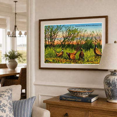 Bristol, SD: Pheasant Scene, Webster & Bristol