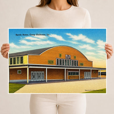 Forest Hill, LA: Sports arena, Camp Claiborne